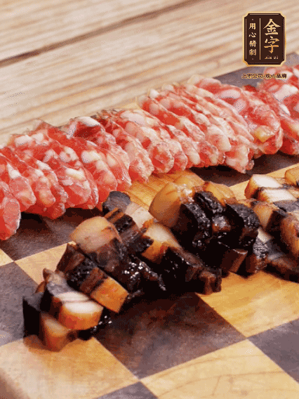 金字二八臘腸、金字醬油肉切薄片